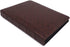 Ring Binder Depot Faulkner Vintage Professional 3 Ring Zipper Binder, 1.5 Inch Round Rings, Antique Brown Leather