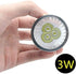 MR16 LED Bulbs MR16 3W LED Cool White Light Bulbs, GU5.3 12V 3 Watt LED Spotlight, 20W Halogen Equivalent, Pack of 10