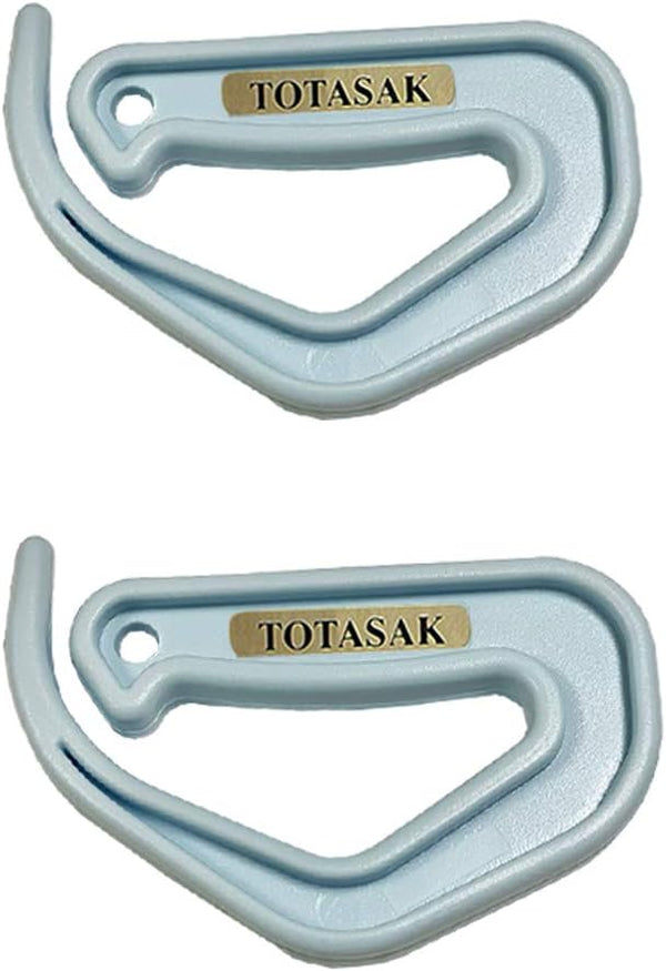 Grocery Bag Carrier (2-Pack Blue) - Multiple Shopping Bag Holder Handle, Durable Lightweight Tool