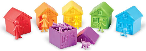 Counting Learning Resources All About Me Sorting Neighborhood - Montessori Preschool Activities, Social Emotional