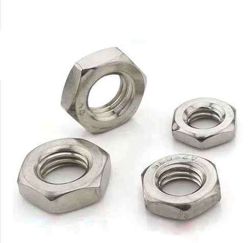 QuarkMRO 304 M4 M64 (M50-1.5, 22.5mm, 1pcs) Stainless Steel Fine Thread Thin Jam Hex Nut Right Hand Select Size - m: