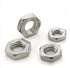 QuarkMRO 304 M4 M64 (M50-1.5, 22.5mm, 1pcs) Stainless Steel Fine Thread Thin Jam Hex Nut Right Hand Select Size - m: