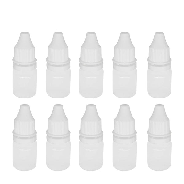 TRENDBOX 10 Pack 5ml Plastic Empty Eye Liquid Dropper Bottles
