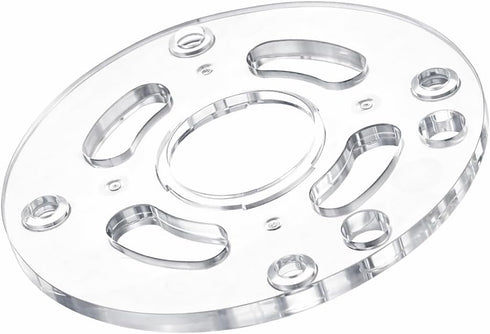 1 PC Clear Round Sub Base Replaces DNP613 Compatible with DWP611,DCW600B Compact
