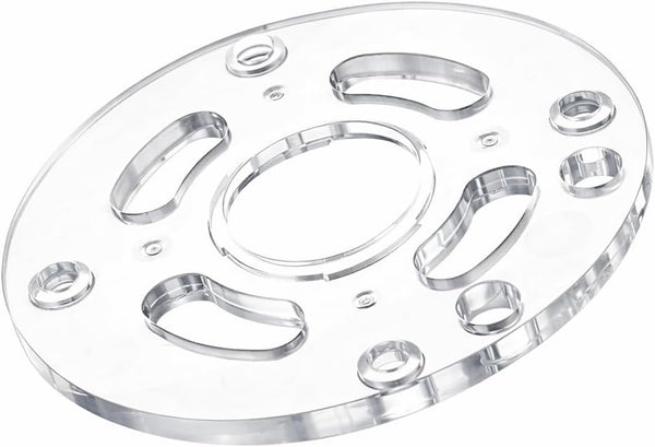 1 PC Clear Round Sub Base Replaces DNP613 Compatible with DWP611,DCW600B Compact