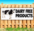 TampaPrinting Dairy Free Products 13 oz Banner | Non-Fabric | Heavy-Duty Vinyl Single-Sided