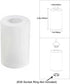 MISUOVERRE 2 pack, 1-5/8-inch 4, 6.5" Frosted Glass Lamp Shade, Pendant Light Shade Cylinder Glass Shade Replacement