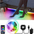 Motion Activated Under Bed Lights, 9.84ft 5050 RGB Color Changing LED Strip