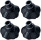 LivGrain 4 Pack 13mm/15mm/16mm Legs(16mm) Outdoor Camping Chair Foot Pads - Non-Slip Anti-Sink Leg Mats for Folding