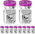 Sterile Empty Vials with Self Healing Injection Port and Flip Off Aluminum Cap, Sterile Package (5ml, 10)