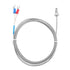 Thermocouple K Type, M6 Screw Fine Thread Temperature Sensor Wire 0-400 1M/2M/4M/5M (2M)