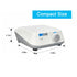 ONiLAB Magnetic Stirrer with 8PCS Stir Bar Set and Retriever, Magnetic Mixer Max Stirring Capacity 3000ml