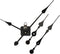 ifundom High Torque Non Ticking Clock Mechanism Replacement, DIY Quartz Clock Motor Kit with 2 Sets Clock Hands,
