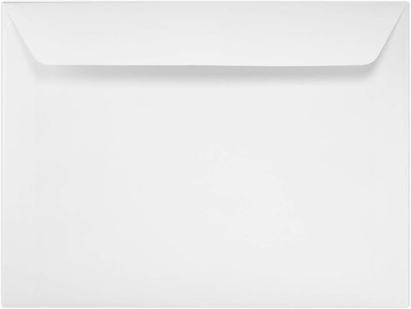 LUXPaper Booklet Envelopes | 7" x 10" | Bright White | 50 Qty | 24lb. Text