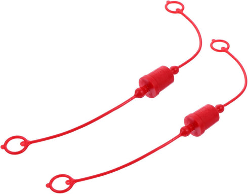 3/8" Hydraulic Quick Connector Dust Protection Cap, Plastic Hose Thread Kit for Tractor Grapple