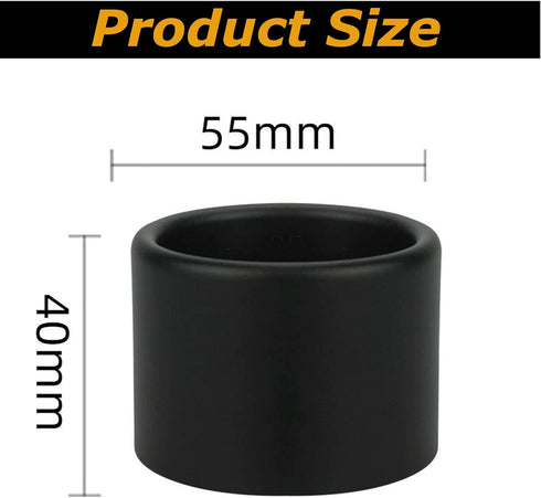 E26 E27 1-1/2 Inches (Balck,3-Pack) Light Socket Shade Ring,Metal Lamp Shade Collar Rings for Medium-Base Ceramic