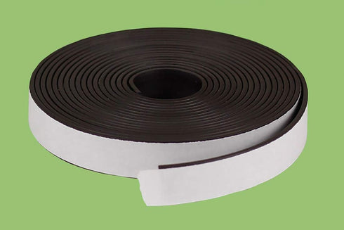 Hygloss Products Magnetic Tape, Self-Adhesive, 1/2-Inch x 120-Inch, Black, Model 61410