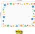 Cute Teacher Icons Sticky Note Pads, 4" x 3", 50 Sheets Per Pad, Set of 6 Designs, Made in USA
