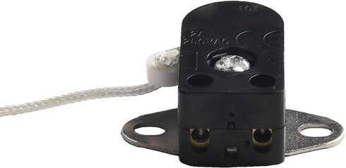 Generic 250V 2A (850C 15 36.9 mm Pull-Cord Switch for Table Lamps, Floor Lamps and Wall Lamps PC/PA+Alloy Construction