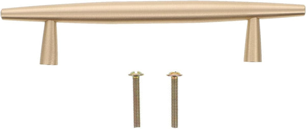 Brass Minimalist Cabinet Pulls Spacing Drawer Handles for Wardrobes Cabinets Bedside Tables