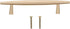 Brass Minimalist Cabinet Pulls Spacing Drawer Handles for Wardrobes Cabinets Bedside Tables