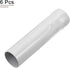 4 Inch Bulb Pack 6 MECCANIXITY Candle Socket Covers, Tall Chandelier Sleeves Light Base Holder, White