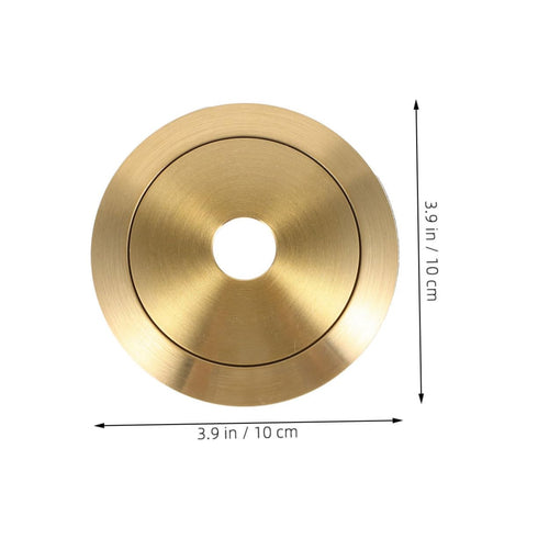 Cabilock Modern Iron Lamp Shade Adapter Ring Ceiling Canopy Hardware for Chandelier Pendant Light and Wall Sconce Decor