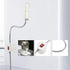Fdit 30LED 2W Daylight LED Sewing Machine Light Lamp with Magnetic Base, Flexible Clamp Desk Lamp (US-Plug)