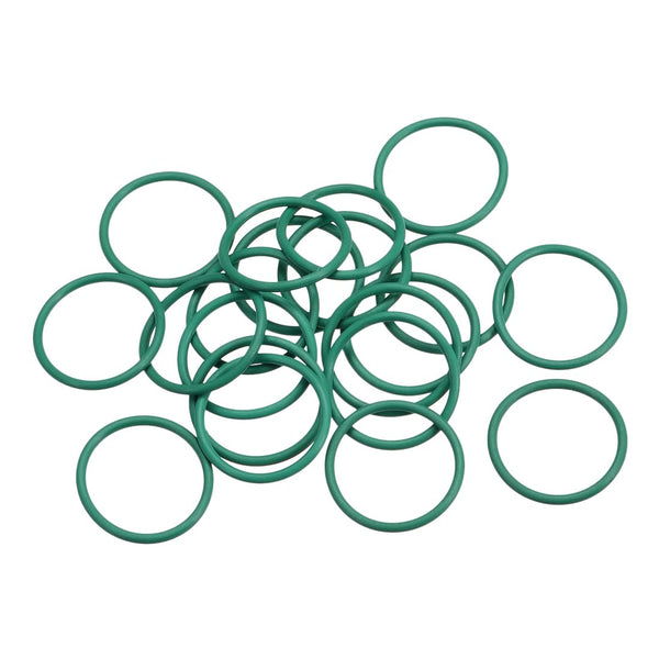 uxcell Fluorine Rubber O-Rings, 19mm OD 16mm ID 1.5mm Width FKM Seal Gasket for Machinery Plumbing, Pack of 20