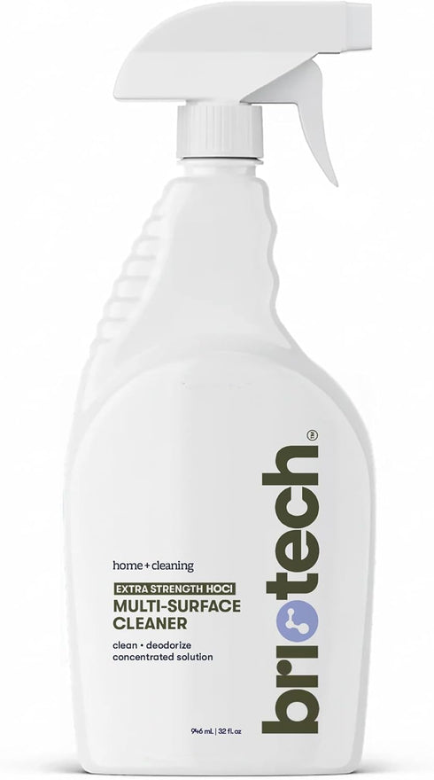 BRIOTECH Extra Strength HOCl Cleaner, 500 PPM Hypochlorous Acid Concentrate, ULV Foggers