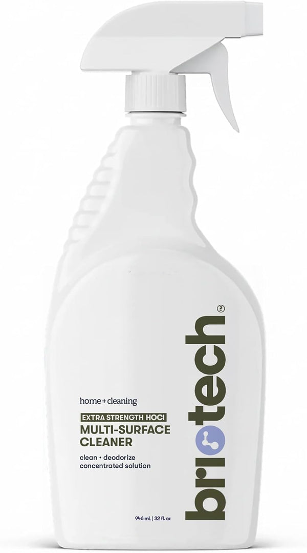 BRIOTECH Extra Strength HOCl Cleaner, 500 PPM Hypochlorous Acid Concentrate, ULV Foggers