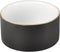 Ceramic Paper Clip Holder, Black Paperclip Dispenser for Desk Organizer