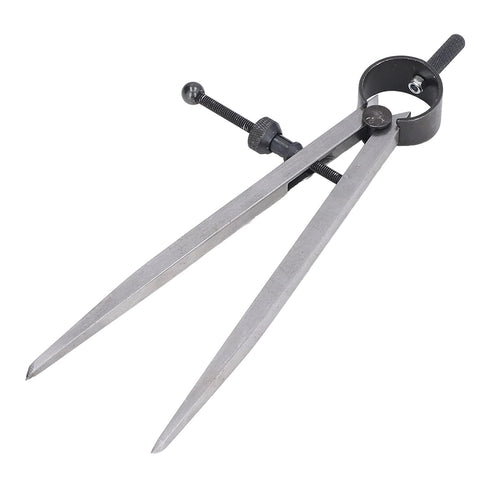 Dovetail Guide, Flat Leg Spring Marking Gauge 7.1in Adjustable Carbon Steel Woodworking Dividers Compass Caliper Marking, Industrial Feeler gauges