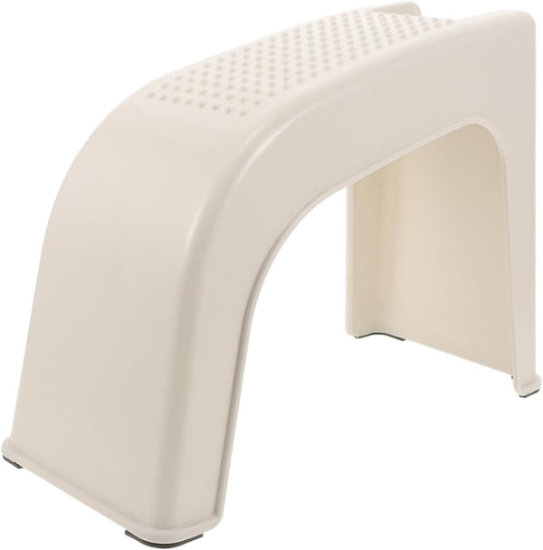 FOMIYES Non Slip Footrest Stool for Shaving Legs Comfortable Plastic Step Stool