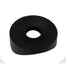 uxcell 25mm x 8mm x 9mm Plastic Machine Round Spring Deck Washers Fastener Black 12 Pcs