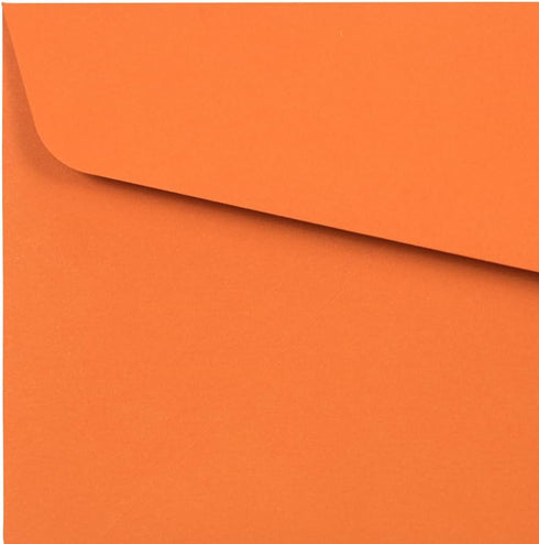 JAM PAPER #10 Business Colored Envelopes - 4 1/8 x 9 1/2 - Orange Recycled - 50/Pack