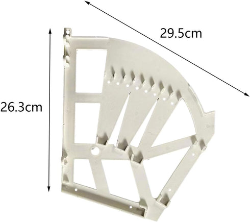 Amagogo 2 Sets 3 Cabinet Flip Shoes Drawer Cabinet Hinges Flip Drawer Hinge Mounting Accessories Shoe Rack Hinges