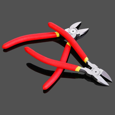 MONVICT 6 Inch Precision Flush Wire Cutters, Ultra Sharp Heavy Duty Pliers for Cables, Wires, Zip Ties