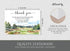 All Ewired Up Golf Course Funeral Thank You Cards Bunker & Fairway Design, Personalized Sympathy Thank You Notes