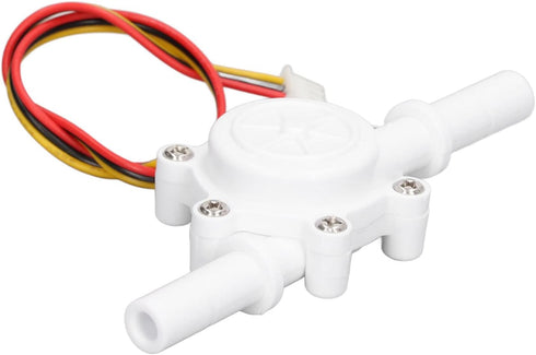 Joyzan Hall Flow Sensor, Water Flow Switch Flowmeter Effect Liquid Fluid Counter Meter