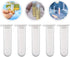5ml Microcentrifuge Tubes 300PCS, Clear Round Centrifuge Small Sample Bottle Vials for Lab, Plastic Snap Tubes