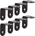 Corner Bracket Shelf Bracket,Heavy Duty Black Stainless Steel L Corner Brace,Right Joint