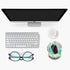 Ergonomic Mouse Pad with Wrist Rest Support, Cute Non-Slip PU Base Mat for Gaming & Working (Wrist Elephant)