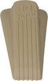 Heavy Duty Non-Slip Large Rubber Door Stopper, Big Foot ColorStop Wedge, Beige, Made in the USA