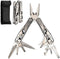 Multitool Plier - 12 In 1 Stainless Steel Pocket Multi Tool with Durable Sheath for Camping, Survival Gear by