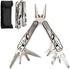 Multitool Plier - 12 In 1 Stainless Steel Pocket Multi Tool with Durable Sheath for Camping, Survival Gear by