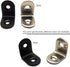 Ktdzone 20202MM 90 8Sets Stainless Steel Degree Corner Brace Wall Shelves Hanging Bracket Joint Angle Bracket Fastener