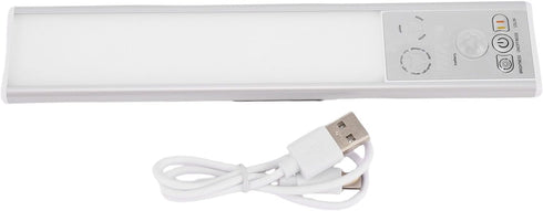 MOTOULAX 3 Dimmable Closet Closet Under Cabinet Light, Super Thin Motion Sensor Color Rechargeable Light with Day Night