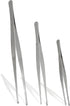 3Pcs Stainless Steel Tweezer Set, Long Precision Tweezers with Serrated Tips for Cooking and Repairing