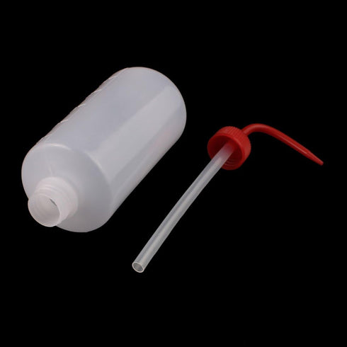 uxcell 2Pcs 500ml 2mm Dia Soft Plastic Sharp Beak Elbow Squeeze Bottle - Succulents Watering
